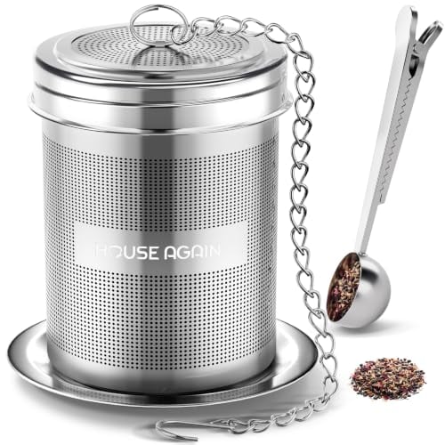 House Again Stainless Steel Tea Infuser w/ Scoop (Large) Deal