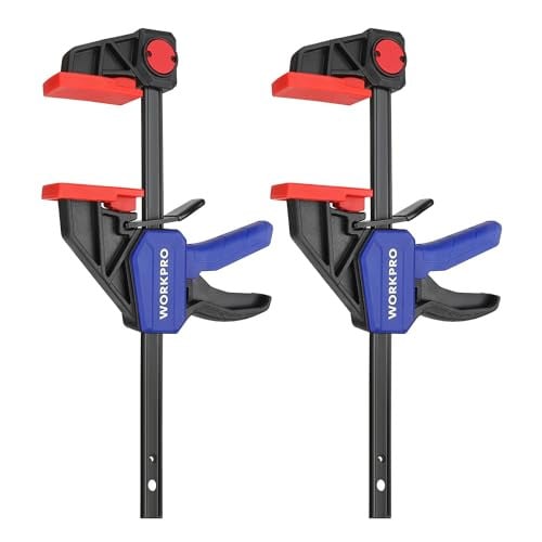WORKPRO 6" Clamps for Woodworking 2-Pack Deal