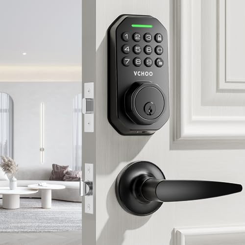 Keyless Entry Door Lock with Handle