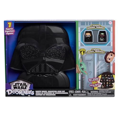 Star Wars Doorables 13" Darth Vader Collector Case Set w/ 7 Collectible Figures