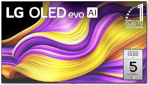 LG 83-Inch 4K OLED evo AI G5 Series Smart TV