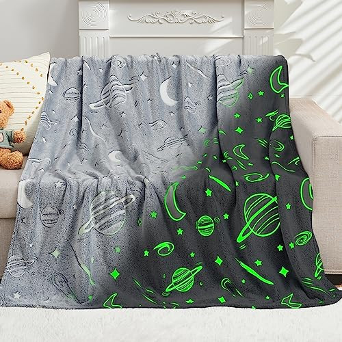 Glow in the Dark Stars Blanket 50"x60"