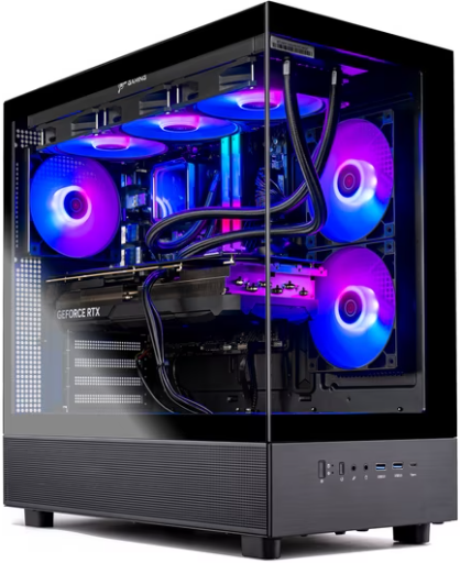 Skytech Azure 3 Plus Gaming PC: Ryzen 7 9800X3D, RX 9070XT, 32GB RAM, 1TB SSD Deal