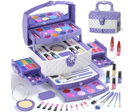 PERRYHOME 56 Pcs Makeup Set for Girls