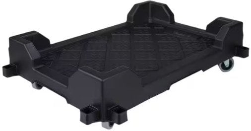 HDX 27 Gal. Storage Tote Taxi Dolly