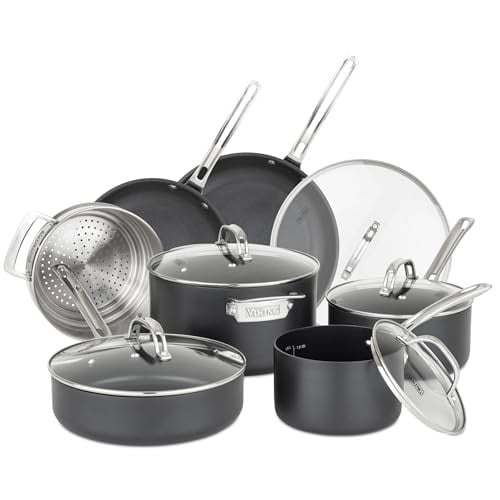 Viking 10-Piece Hard Anodized Nonstick Cookware Set Deal