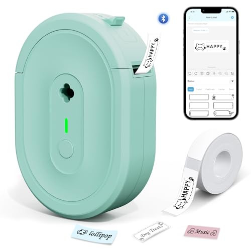 Anycash N12 Bluetooth Mini Label Maker Machine with Tape Deal