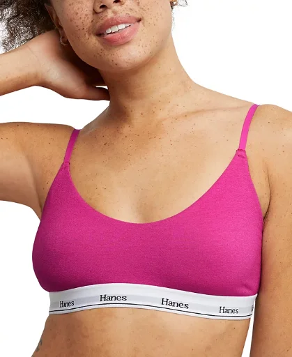 Hanes Women's Originals ComfortFlex Cropped Bralette