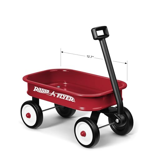 Radio Flyer Little Red Toy Miniature Wagon (Red)