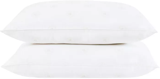 Laurel Ralph Lauren Dalton Logo 2-Pack Pillows