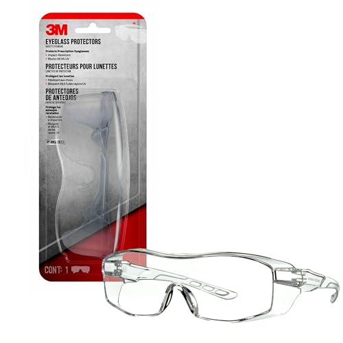 3M Over-the-Glasses Eyeglass Protectors w/ Scratch Resistant & UV Protective Clear Lens Deal