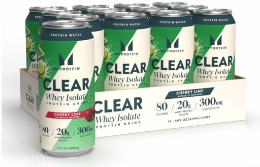 Clear Whey Isolate Protein Drink 24 Cans
