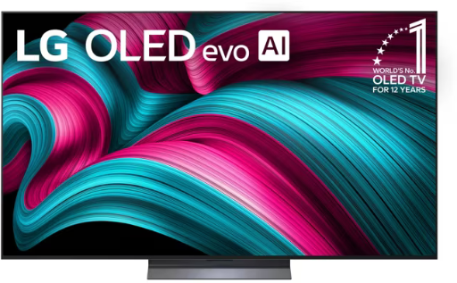 LG C5 65" 4K OLED evo AI 120Hz HDR Smart TV