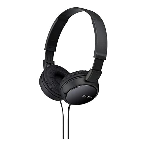 Sony ZX Series Wired On-Ear Headphones, Black MDR-ZX110 Deal