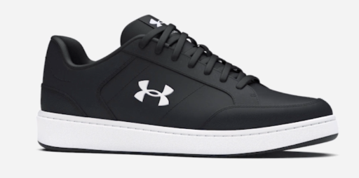 Under Armour Men's UA Official Shoes (Black/White or White)