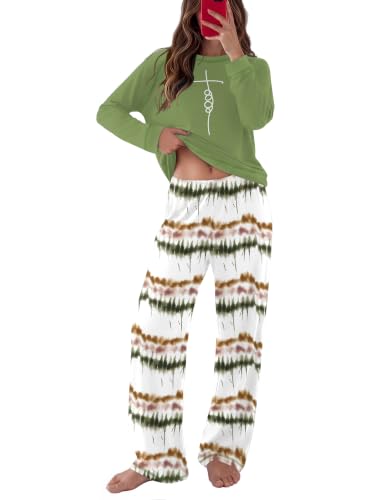 Ekouaer Womens Long Sleeve Soft Pajamas Set Deal