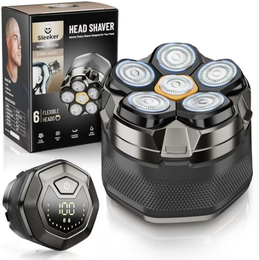 Prozing Magnetic Electric Head Shaver for Bald Men IPX7 Waterproof Deal