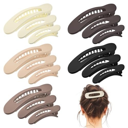 15 Piece Flat Hair Clips Deal