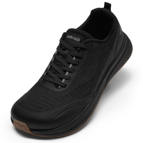 AIRHAS Men's Wide-Toe-Box Low-Drop Gym Shoes
