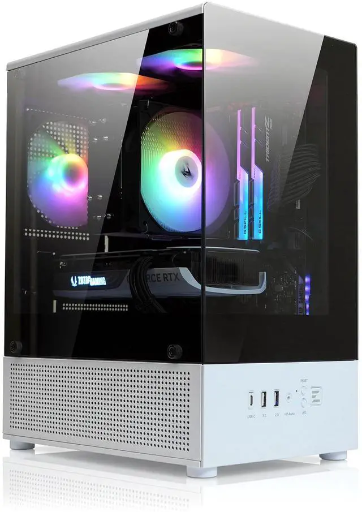 Zalman CUBIX-G Micro-ATX PC Case w/ Tempered Glass Panels