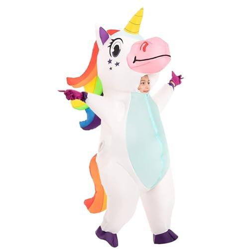 Child Unisex Unicorn Inflatable Costume