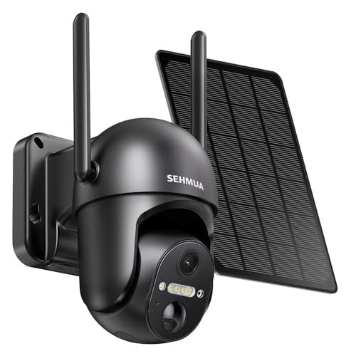 SEHMUA Solar Security Cameras Wireless Outdoor Deal
