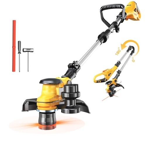 3-in-1 Trimmer, Edger & Mower Compatible with Dewalt 20V (Tool Only) Deal