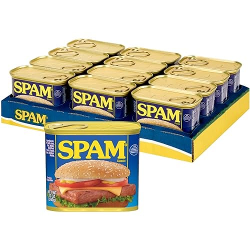 SPAM Classic Canned Meat 12 oz Can 12-Pack Deal