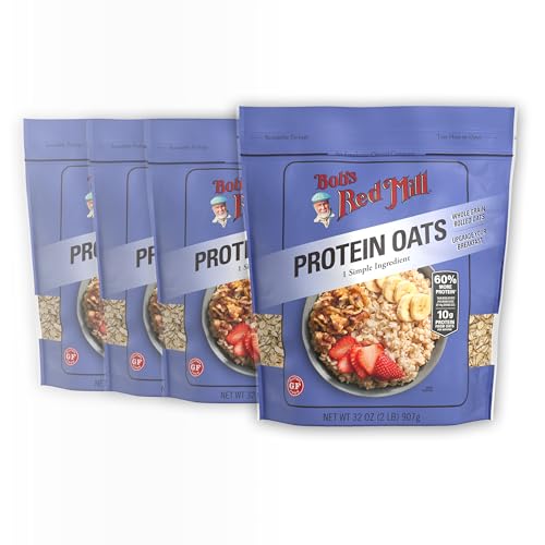 Bob's Red Mill High Protein Oats, 32oz (4 Pack) Deal