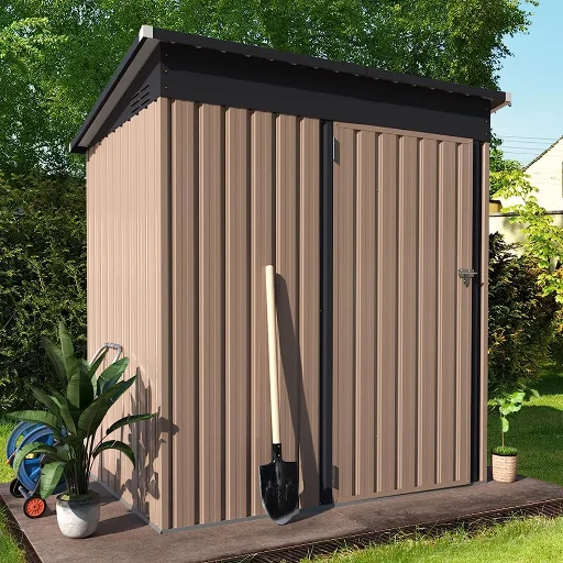 5 ft. W x 3 ft. D Metal Lean-To Storage Shed Deal