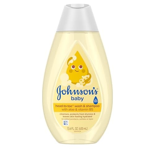 Johnson's Baby Head-To-Toe Baby Wash & Shampoo + Aloe & Vitamin B5 13.6 fl. Oz Deal