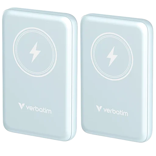 Verbatim Charge 'n' Go Magnetic Wireless Power Bank 2-Pack 10,000 mAh Deal