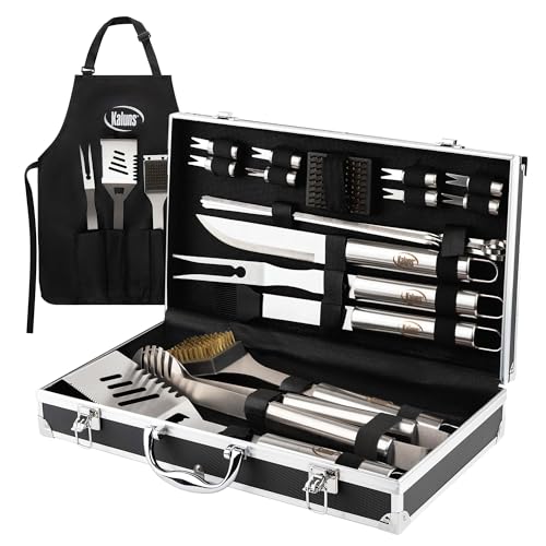 Kaluns 21-Piece Grilling Accessories Set with Aluminum Case Deal