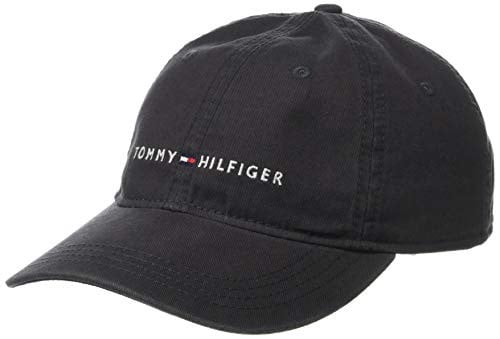 Tommy Hilfiger Men's Cotton Logo Adjustable Baseball Cap Deal