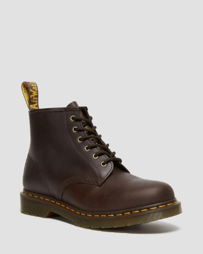 Dr. Martens Crazy Horse Leather Ankle Boots