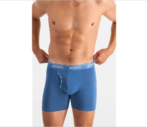 Bonds Men Underwear Boxer Briefs 3-Pack