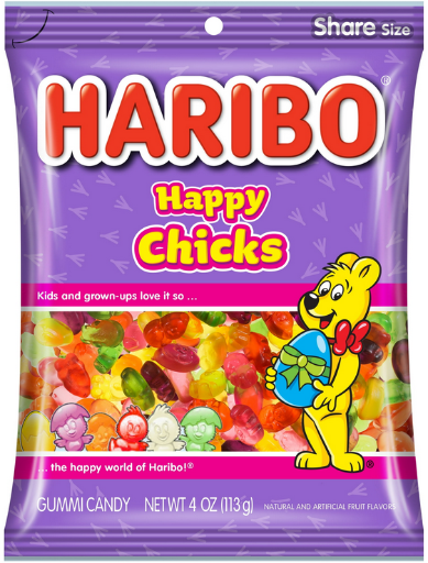 HARIBO Happy Chicks Easter Gummies 4oz