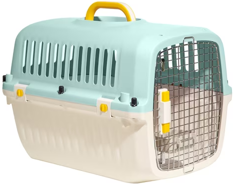 Oodles 20" Extra Small Plastic Travel Pet Kennel Deal