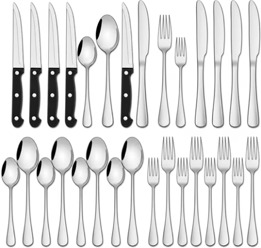 24-Piece Nulas Flatware Set Deal