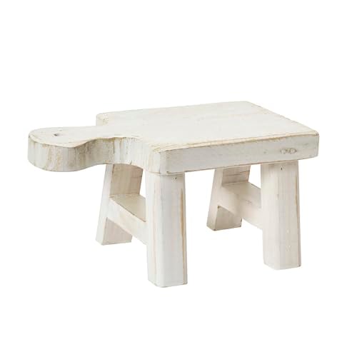 Creative Co-Op Decorative Wood Pedestal (White) Deal