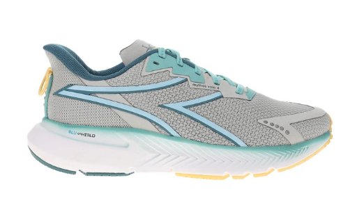 Diadora Women's Mythos Blushield Volo 4 Running Shoes (Blue/Grey)
