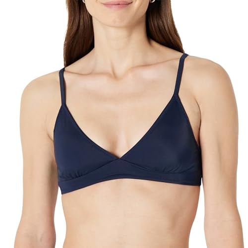 Amazon Essentials Women's Light-Support Triangle Bikini Swimsuit Top with Adjustable Straps Deal
