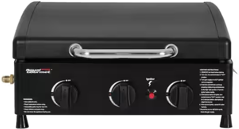 Royal Gourmet Portable 3-Burner Propane Griddle Grill Deal