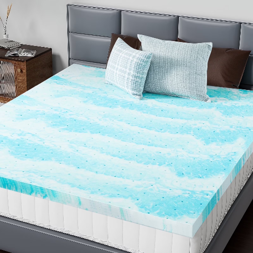 CONCETTA 2" Memory Foam Mattress Topper w/ Cooling Gel (King) Deal