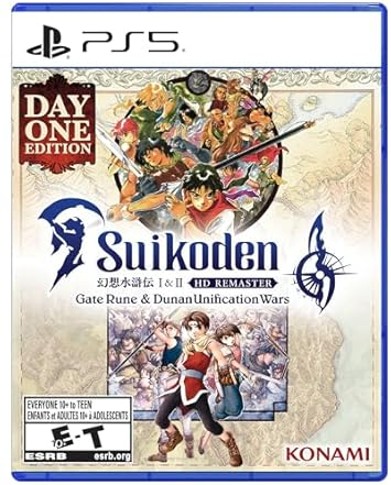 SUIKODEN I & II HD Remaster (Playstation 5, Physical)
