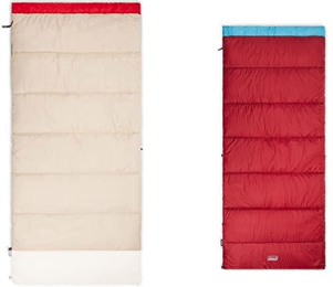 Coleman Flatlands Sleeping Bag 45°F Big & Tall (2 Colors)