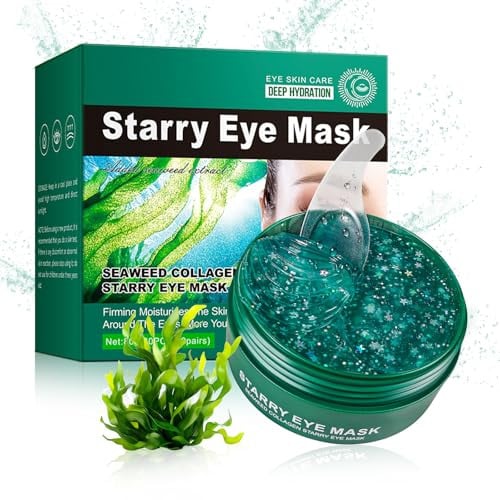 Seaweed & Collagen Under Eye Patches (60 Pcs) Deal