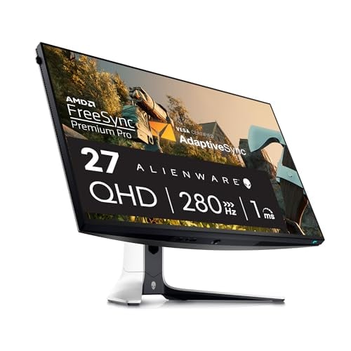 27" Alienware 240Hz 1440p 1ms Gaming Monitor (AW2723DF)