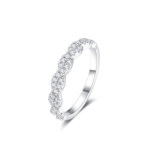 Moissanite Stackable Rings