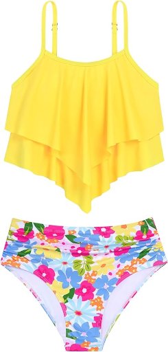 Girl's 2 Piece Swimsuit